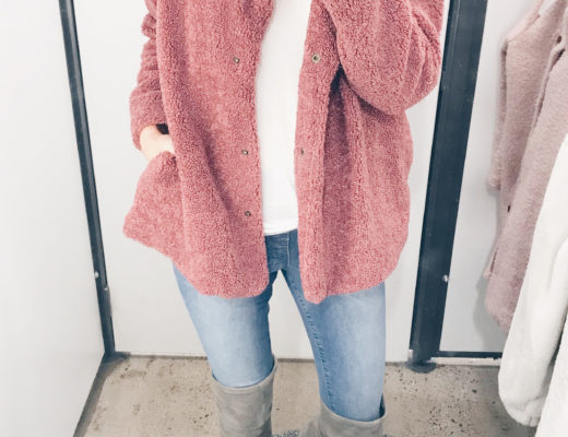December Old Navy Try On - Cozy Jacket