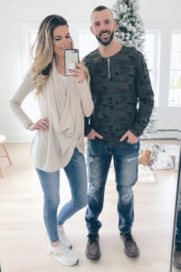 December Old Navy Try On - Sweater/Camo Henley