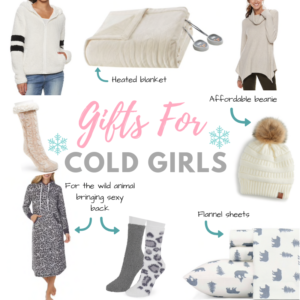 Kohl's Cozy Gifts 2018 - gifts for girls who are always cold on Pinteresting Plans blog