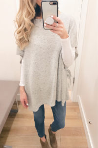 Pre Christmas Weekend Sales - Gray Poncho