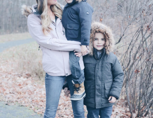 fur trim hooded coats for the family on pinteresting plans fashion blog