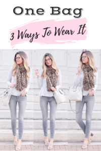 Spring Handbags 2019 - 3 ways to wear a bucket bag on pinteresting plans fashion blog
