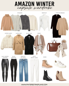 amazon winter capsule wardrobe 2021