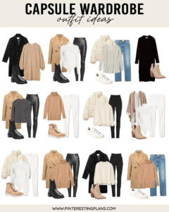 amazon winter capsule wardrobe outfit ideas 2021