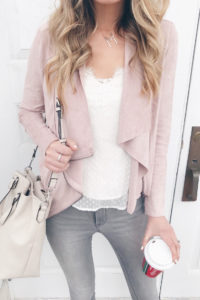 pinteresting plans february question and answer post and blush pink moto jacket