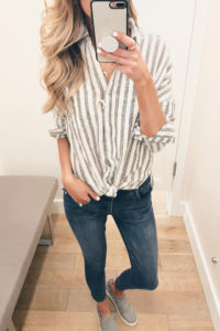 president's day weekend sale round up - striped tie front tie top on pinteresting plans blog