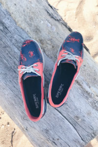 memorial day beach outfit - sperry boat shoes - pinteresting plans fashion blog