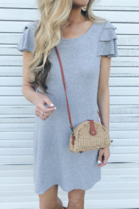 under $10 this ruffle sleeve dress and other walmart dresses on pinteresting plans fashion blog