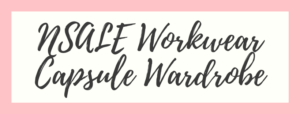 2019 NSALE workwear capsule wardrobe - pinteresting plans welcome page