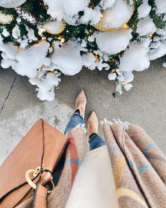 pointy toe dressy winter booties - interesting plans blog discussing a clothing budget