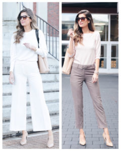 spring trends 2020 - monochrome and all white outfits on pinteresting plans fashion blog