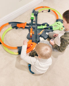 walmart hot wheels colossal crash track set - best toy and gift idea for 5 year old boy