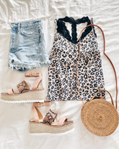 snakeskin sandals spring break outfit - pinteresting plans fashion blog