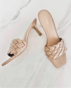 express neutral quilted woven heeled sandals spring 2022