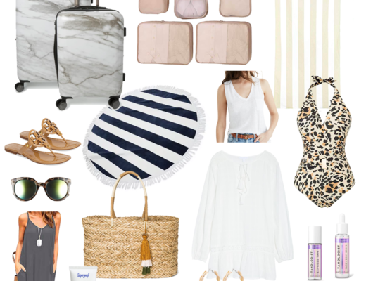 what to pack for a beach trip - beach travel essential packing list on pinteresting plans fashion blog