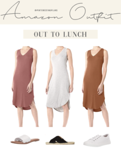 casual summer outfit idea from amazon for going out to lunch on pinteresting plans blog