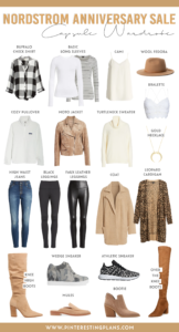 nordstrom anniversary sale fall capsule wardrobe 2020 on pinteresting plans fashion blog