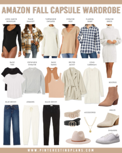 amazon fall capsule wardrobe 2021 on pinteresting plans fashion blog