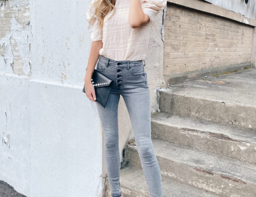 summer date night black skinny jeans with heels outfit idea on interesting plans fashion blog