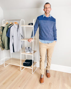 how to create a fall capsule wardrobe for men