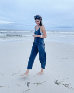 free people hot shot gray onesie