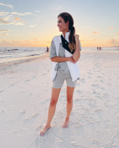 free people piper packable white vest
