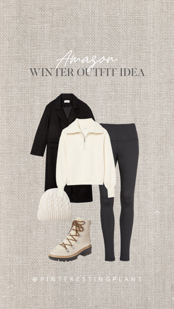 cute winter outfit idea 2023