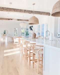 light and airy open concept coastal home