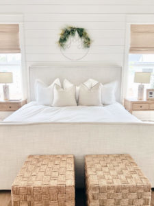 neutral white boll and branch bedding