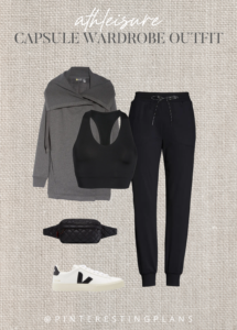 winter athleisure outfit idea 2022