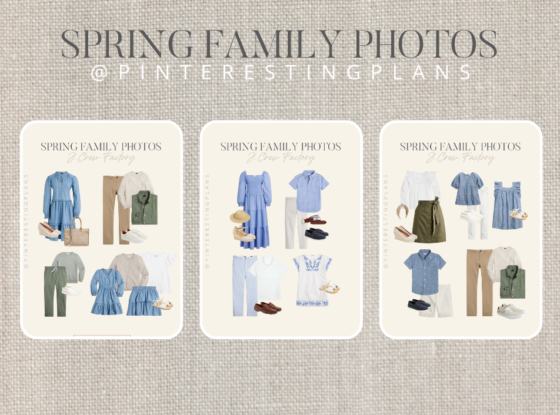 Spring Family Photo Outfits