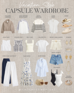 what to pack for warm weather resort destination vacation 2024
