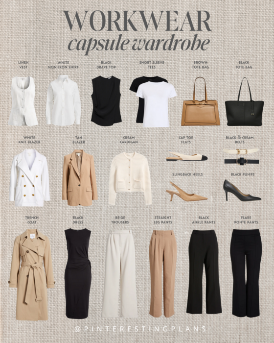 Spring Workwear Capsule Wardrobe 2025