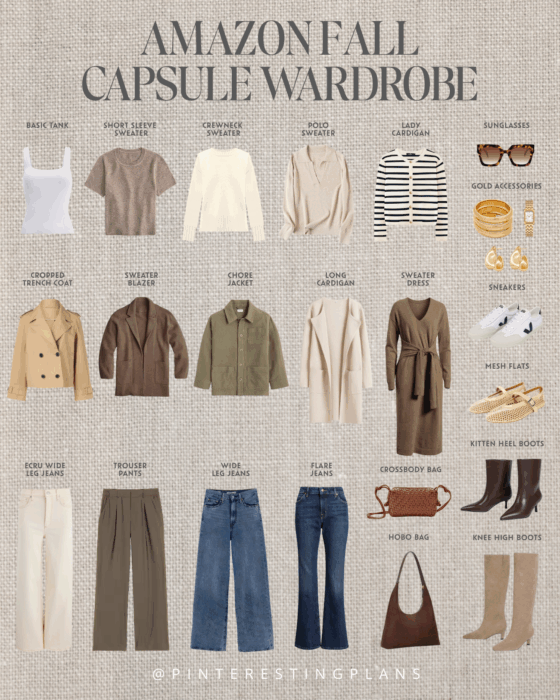 Amazon Fall Capsule Wardrobe 2025