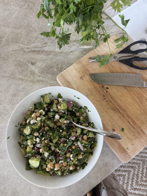 My Jennifer Aniston Salad Obsesession 